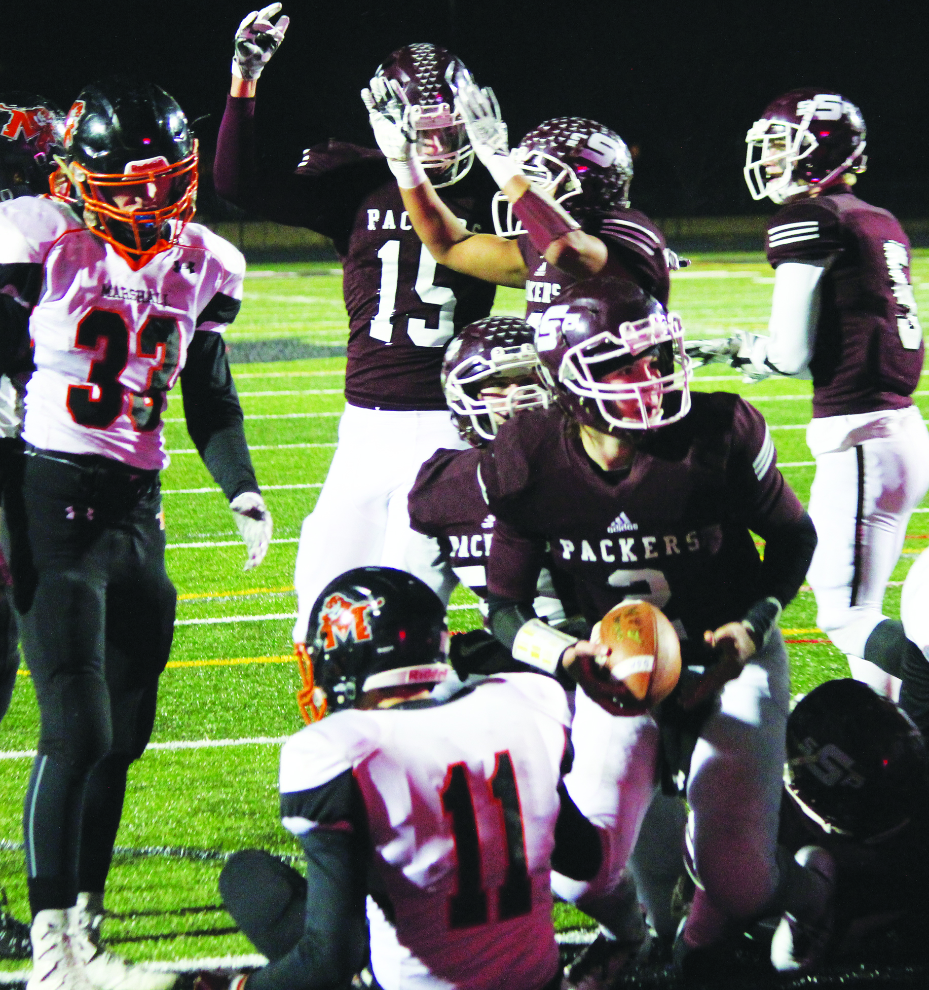 STATE FOOTBALL: St. Paul spoils Marshall's state playoff bid | News,  Sports, Jobs - Marshall Independent